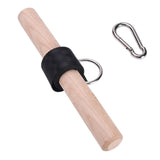 Maxbell Wooden Wrist and Forearm Blaster Arm Strength Exerciser Grip Strength Roller
