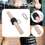 Maxbell Wooden Wrist and Forearm Blaster Arm Strength Exerciser Grip Strength Roller