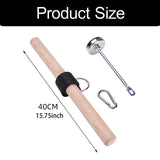 Maxbell Wrist and Forearm Blaster Sports Forearm Roller Strength Muscle Handle Grips 40cm