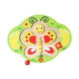 Maxbell Kids Wooden Balance Board Balance Training Exercising for Fitness Gym Sports Butterfly
