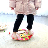 Maxbell Kids Wooden Balance Board Balance Training Exercising for Fitness Gym Sports Butterfly