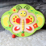 Maxbell Kids Wooden Balance Board Balance Training Exercising for Fitness Gym Sports Butterfly