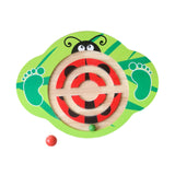 Maxbell Kids Wooden Balance Board Balance Training Exercising for Fitness Gym Sports Ladybug