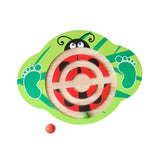 Maxbell Kids Wooden Balance Board Balance Training Exercising for Fitness Gym Sports Ladybug