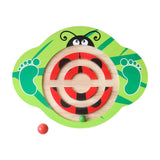 Maxbell Kids Wooden Balance Board Balance Training Exercising for Fitness Gym Sports Ladybug
