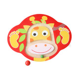 Maxbell Kids Wooden Balance Board Balance Training Exercising for Fitness Gym Sports Giraffe