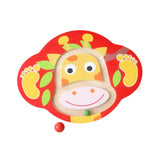 Maxbell Kids Wooden Balance Board Balance Training Exercising for Fitness Gym Sports Giraffe