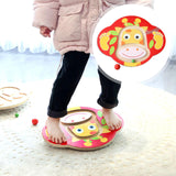 Maxbell Kids Wooden Balance Board Balance Training Exercising for Fitness Gym Sports Giraffe