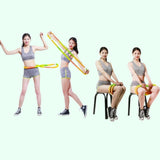 Maxbell Weighted Fitness Hoop for Adults Workout Hoop Comfortable Exercise Equipment