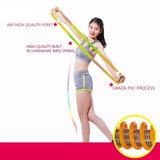 Maxbell Weighted Fitness Hoop for Adults Workout Hoop Comfortable Exercise Equipment