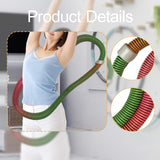 Maxbell Weighted Fitness Hoop Sports Abdomen Fitness Circle for Travel Men Women Gym