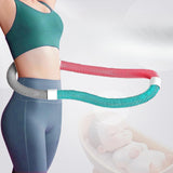 Maxbell Foldable Fitness Hoop Supplies Belly Circle for Indoor Waist Pilate Home Gym