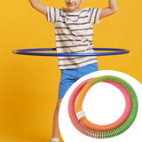 Maxbell Foldable Fitness Hoop Supplies Belly Circle for Indoor Waist Pilate Home Gym