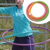 Maxbell Foldable Fitness Hoop Supplies Belly Circle for Indoor Waist Pilate Home Gym