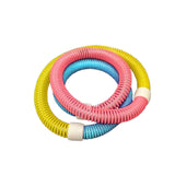 Maxbell Weighted Fitness Hoop Training Outdoor Foldable PVC Equipment for Travel Gym