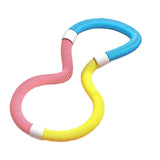 Maxbell Weighted Fitness Hoop Training Outdoor Foldable PVC Equipment for Travel Gym