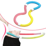 Maxbell Weighted Fitness Hoop Training Outdoor Foldable PVC Equipment for Travel Gym