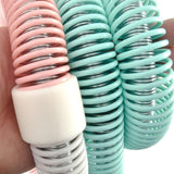 Maxbell Weighted Fitness Hoop for Adults Portable Comfortable Abdomen Fitness Circle