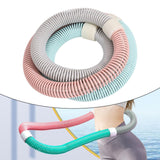 Maxbell Weighted Fitness Hoop for Adults Portable Comfortable Abdomen Fitness Circle