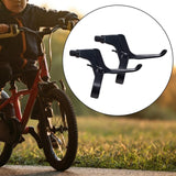 Maxbell 2 Pieces Kids Bike Brake Levers Hand Brake Lever Sturdy Children Bike Brakes Black