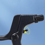 Maxbell 2 Pieces Kids Bike Brake Levers Hand Brake Lever Sturdy Children Bike Brakes Black