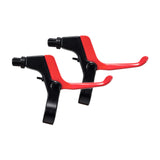 Maxbell 2 Pieces Kids Bike Brake Levers Hand Brake Lever Sturdy Children Bike Brakes Black Red