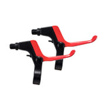 Maxbell 2 Pieces Kids Bike Brake Levers Hand Brake Lever Sturdy Children Bike Brakes Black Red
