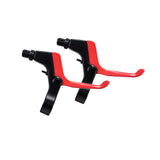 Maxbell 2 Pieces Kids Bike Brake Levers Hand Brake Lever Sturdy Children Bike Brakes Black Red