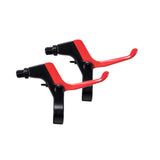 Maxbell 2 Pieces Kids Bike Brake Levers Hand Brake Lever Sturdy Children Bike Brakes Black Red