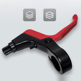 Maxbell 2 Pieces Kids Bike Brake Levers Hand Brake Lever Sturdy Children Bike Brakes Black Red