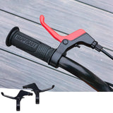 Maxbell 2 Pieces Kids Bike Brake Levers Hand Brake Lever Sturdy Children Bike Brakes Black Red