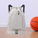 Maxbell Tennis Backpack Portable Badminton Racket Bag for Men Gym Outdoor Activities Gray