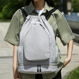 Maxbell Tennis Backpack Portable Badminton Racket Bag for Men Gym Outdoor Activities Gray