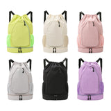 Maxbell Tennis Backpack Portable Badminton Racket Bag for Men Gym Outdoor Activities Gray