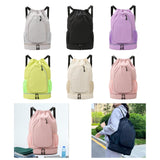 Maxbell Tennis Backpack Portable Badminton Racket Bag for Men Gym Outdoor Activities Gray