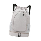 Maxbell Tennis Backpack Portable Badminton Racket Bag for Men Gym Outdoor Activities Gray