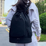 Maxbell Tennis Backpack Portable Badminton Racket Bag for Men Gym Outdoor Activities Black