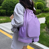 Maxbell Tennis Backpack Portable Badminton Racket Bag for Men Gym Outdoor Activities Purple