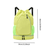 Maxbell Tennis Backpack Portable Badminton Racket Bag for Men Gym Outdoor Activities Green