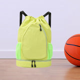 Maxbell Tennis Backpack Portable Badminton Racket Bag for Men Gym Outdoor Activities Green