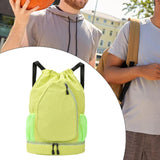 Maxbell Tennis Backpack Portable Badminton Racket Bag for Men Gym Outdoor Activities Green
