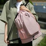 Maxbell Tennis Backpack Portable Badminton Racket Bag for Men Gym Outdoor Activities Pink