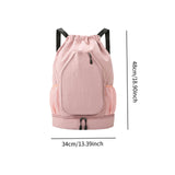 Maxbell Tennis Backpack Portable Badminton Racket Bag for Men Gym Outdoor Activities Pink