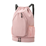 Maxbell Tennis Backpack Portable Badminton Racket Bag for Men Gym Outdoor Activities Pink