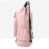 Maxbell Tennis Backpack Portable Badminton Racket Bag for Men Gym Outdoor Activities Pink