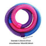 Maxbell Fitness Hoop Comfortable Portable Indoor PVC Spring Hoop