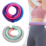 Maxbell Fitness Hoop Comfortable Portable Indoor PVC Spring Hoop