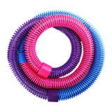 Maxbell Fitness Hoop Comfortable Portable Indoor PVC Spring Hoop