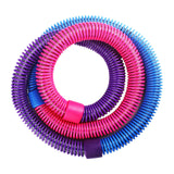 Maxbell Fitness Hoop Comfortable Portable Indoor PVC Spring Hoop
