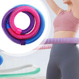 Maxbell Fitness Hoop Comfortable Portable Indoor PVC Spring Hoop
